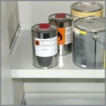 Armoire de sécurité pour produits chimiques – Simple porte Armoires à produits chimiques MustangSafes