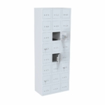 Juwel coffre-fort pour armes à feu à 8 compartiments, serrure à clé à double panneton Coffres-forts pour pistolets MustangSafes