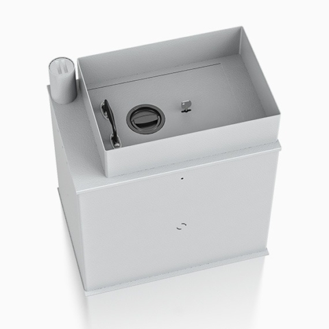 De Raat BT 2 étage coffre-fort avec dépôt Coffres-forts au sol MustangSafes