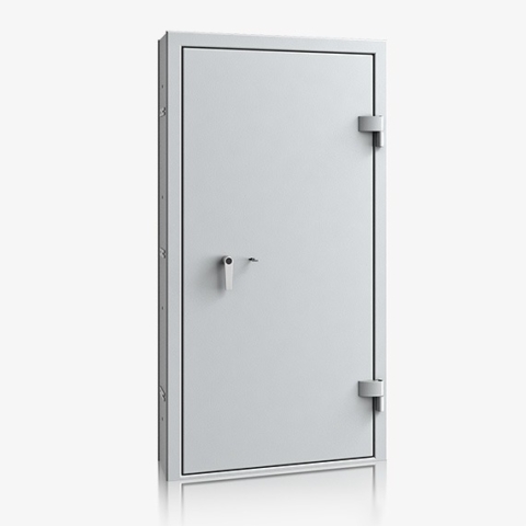 Porte de coffre-fort MSKD55302 - RAL 7035 - Coffres-forts Mustang