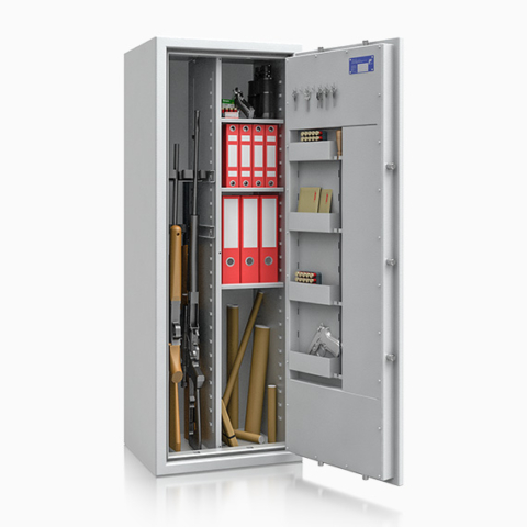 Gallen WFM 6G Combi Coffres-forts pour fusils MustangSafes