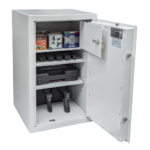 Coffre-fort pour armes à feu S2 S5903BV avec compartiment intérieur Coffres certifiés pour pistolets MustangSafes