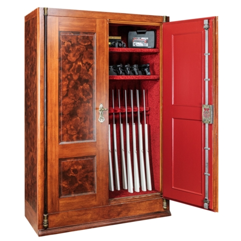 Armoire Antique Vintage Occ 1294 Coffres pour armes d’occasion MustangSafes