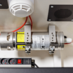 Armoire à batteries Loxxer loxk2000 VDMA avec système d'extinction par aérosol. Subvention MIA pour le boîtier de piles au lithium