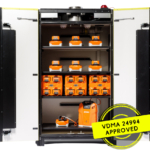 Loxxer loxk2000 Boîte à piles VDMA avec logo Boîte à piles au lithium MIA grant