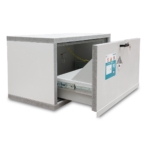 Armoire à batteries PGS 37 S – Armoire de sécurité pour les batteries lithium-ion en construction Boîtier de batterie MustangSafes