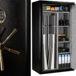 MustangSafes MSG 30-7 S2 USA 4-11 Coffres-forts pour fusils MustangSafes