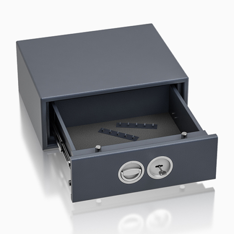 Coffre-fort à tiroirs St. Gallen WF D 50 Coffres certifiés pour pistolets MustangSafes