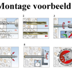 Kit d’ancrage chimique 6x MS-CHEM-M10 Ancrage MustangSafes