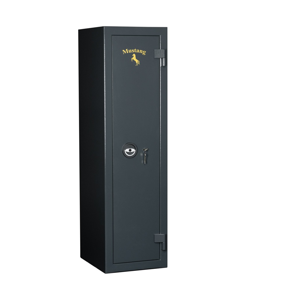 Coffre-fort pour armes-Fireproof-MSG105S2-clé-anthracite-mustangsafes