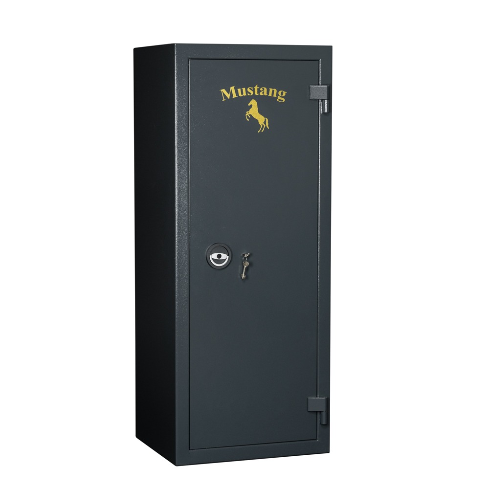 Coffre-fort pour armes-Fireproof-MSG205S2-clé-anthracite-mustangsafes