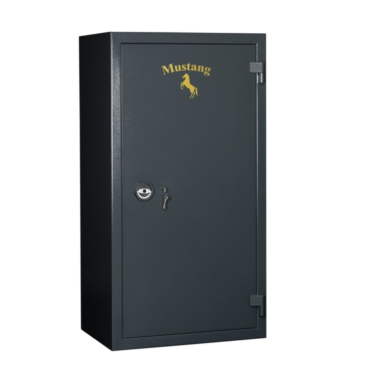 Coffre-fort pour armes-Fireproof-MSG307S2-clé-anthracite-mustangsafes