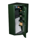 Coffre-fort pour armes-MSGC03B-open-NL-90-vert Mustang Safes