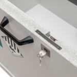 Armoire à batteries PGS 37 S – Armoire de sécurité pour les batteries lithium-ion en construction Boîtier de batterie MustangSafes